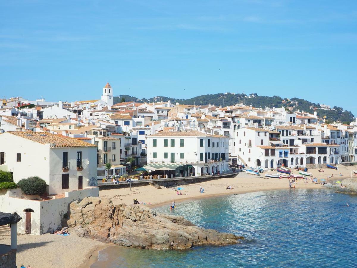 Apartamento En Calella De Palafrugell Con Vistas Al Mar, Piscina Y Terraza Dış mekan fotoğraf